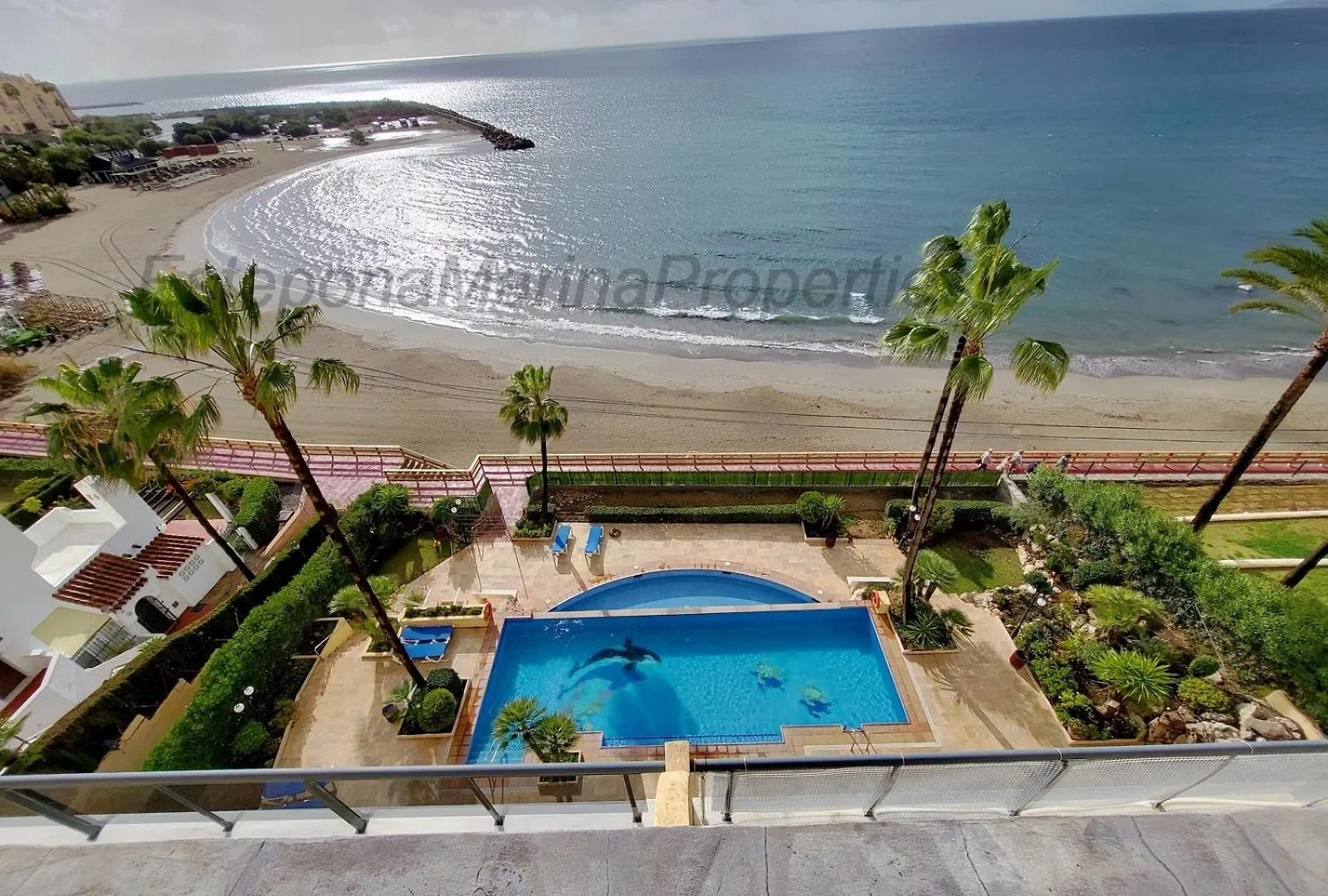 Emp 15, Large Beachside Apartment, El Coral, Estepona Španělsko